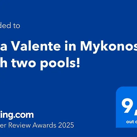 Valente In Mykonos With Two Pools! Villa Platys Gialos (Mykonos)